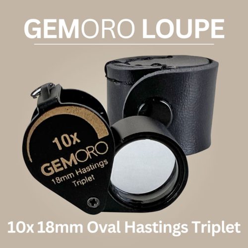 Hastings Triplet Loupe, 10x Jewelers Loupe