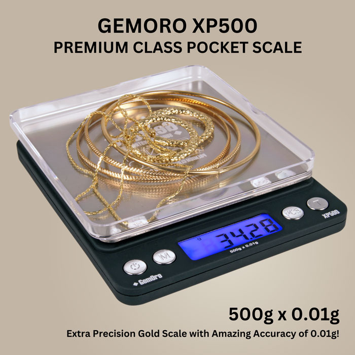 500g x 0.01g Digital Precision Scale ACCT-500 Counting Scale with Trays