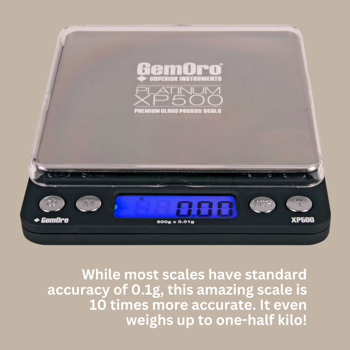 Digital Scale, 6000g x 0.1g - GEMORO PRO6000