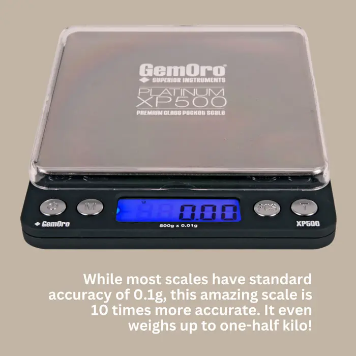 Pocket Digital Stainless Scale, 500g x 0.01g