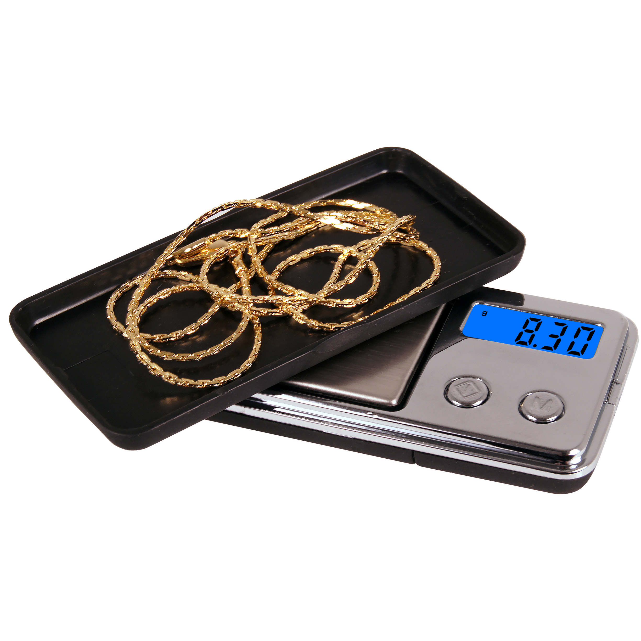  GemOro Platinum PRO6000, Durable Precise Jewelers Countertop  Portable Scale