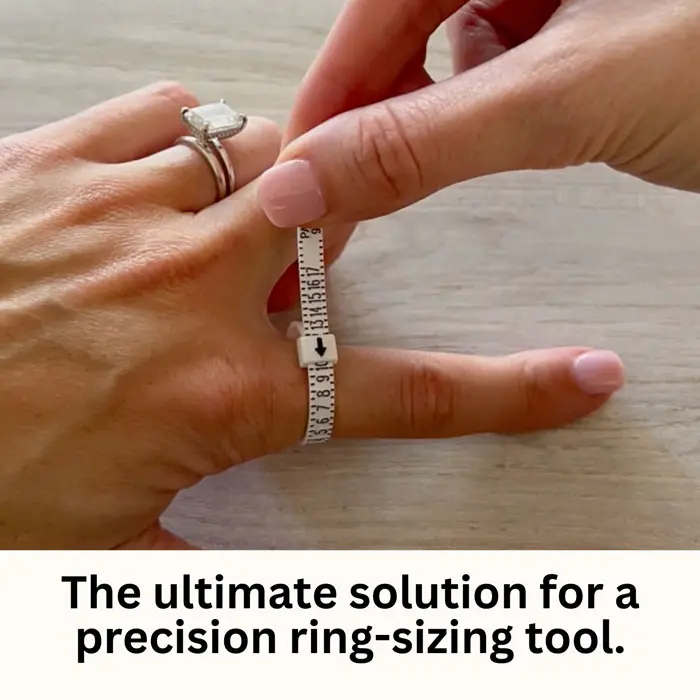 3x praktische Ringgröße Gürtelmessgerät Handgelenk Finger Sizer  Messwerkzeug