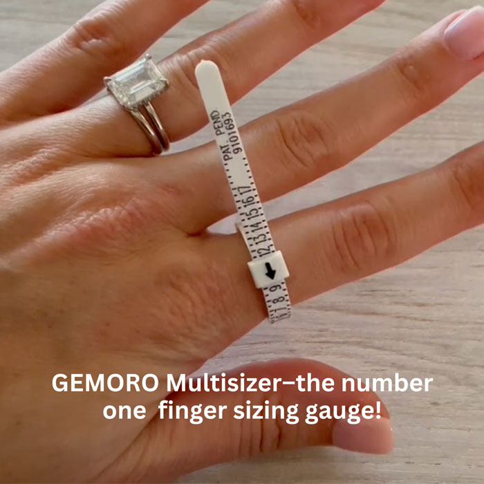 GemOro Multisizer Finger Sizing Gauge