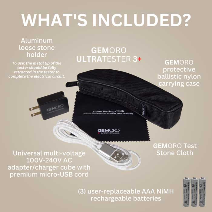 GEMORO® ULTRATESTER 3+ DIAMOND & MOISSANITE TESTER – SEP Tools