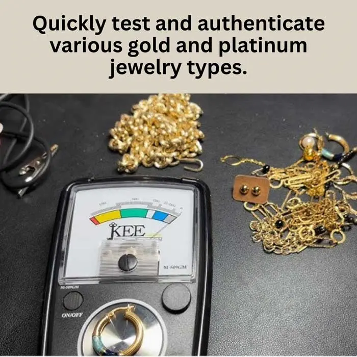 6 Reagent Testing Kit For Gold (9K-24K), Silver, Platinum & Stone – KD89 Pro Key