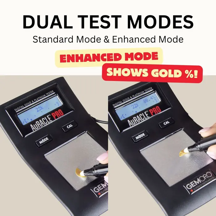 【匿名配送】GEMORO AuRACLE PRO デジタル金・プラチナテスター gemoro-auracle-pro-56.